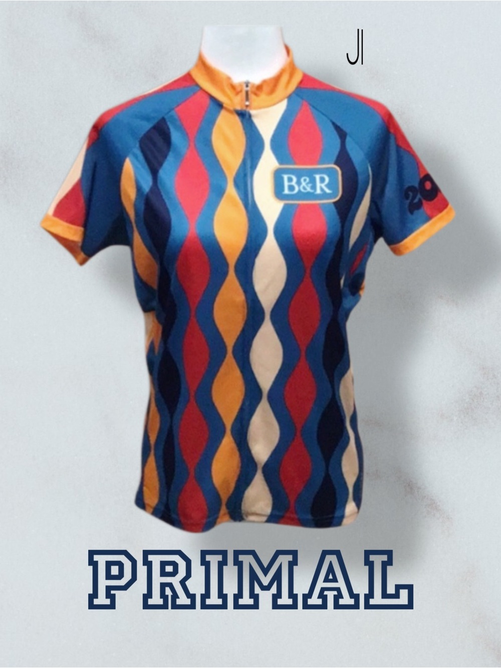 PRIMAL 2023 Cycling Zip-Up Jersey Size Large